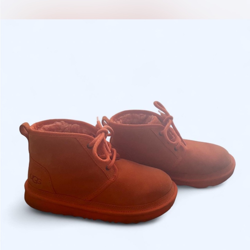 UGG Bright Orange Ankle Boots